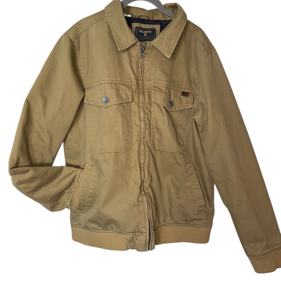 Trucker Jacket Clothing Billabong Men's Barlow Twill Jacket
